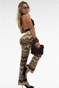 pantalone traforato golden